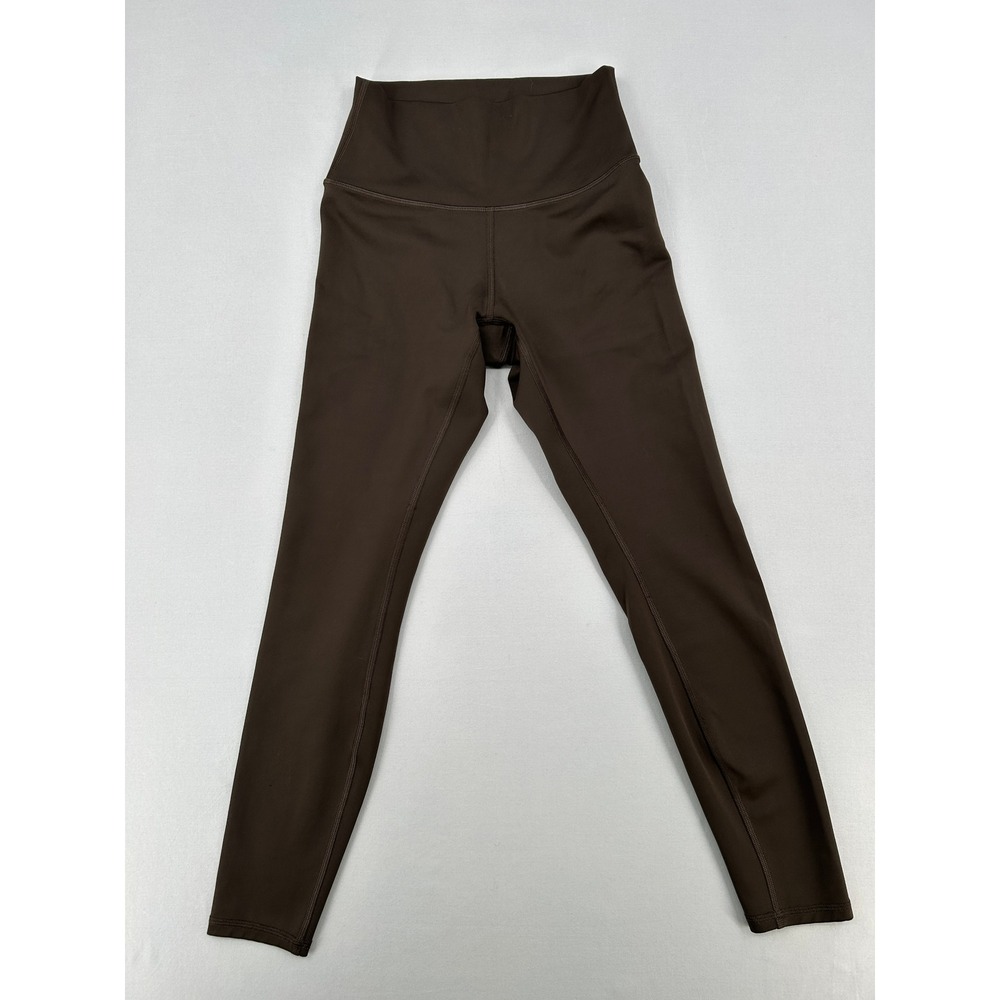 Alo Yoga Womens High Waist Airbrush Leggings Espresso Brown Size Small